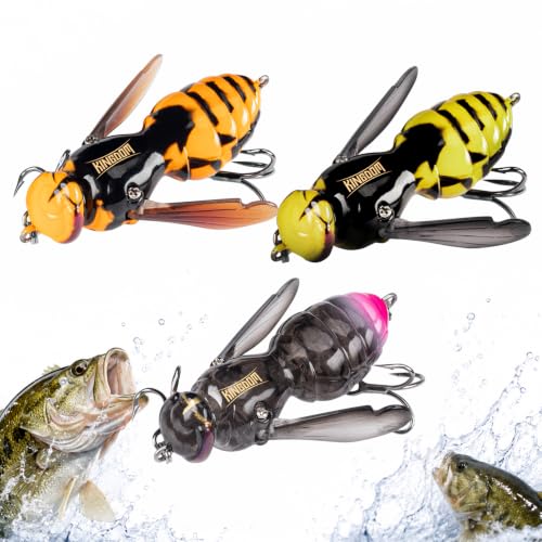 2026 New Wasp Crawl 3pcs Fishing Tackle CrankBait Bass (Set2 / 1.89in/0.23oz)