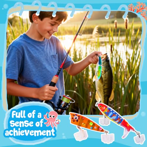 DIY Fishing Lure Kit (10pcs with acessions)