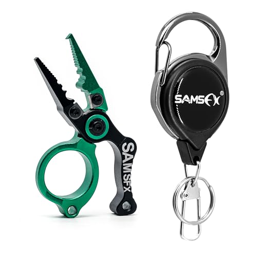 Mini Fishing Pliers with Fly Fishing Zinger Retractor