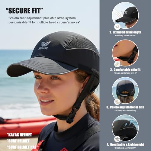 Surf Helmet Hat Hiking and Fishing Hat