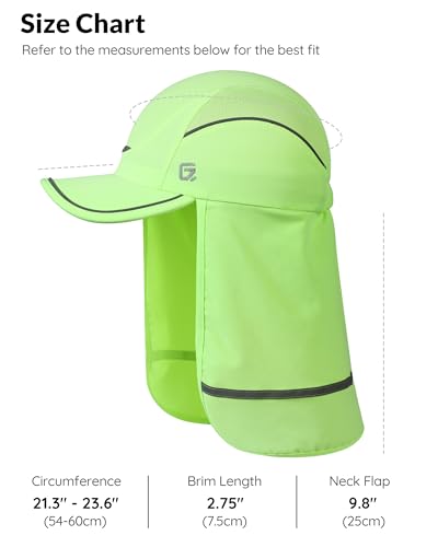 360° Reflective Work Hat with Neck Shade