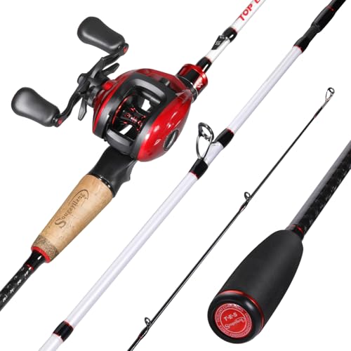 Fishing Rod and Reel Combo (B:PEARL WHITE18Q-R COMBO / 5.9FT)