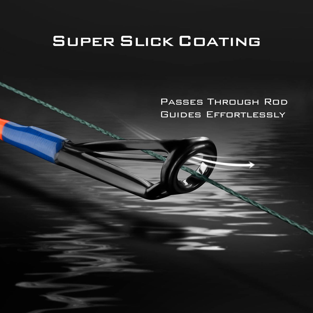 Superpower Braided Fishing Line (X4-Moss Green / 65LB(1097 Yds))