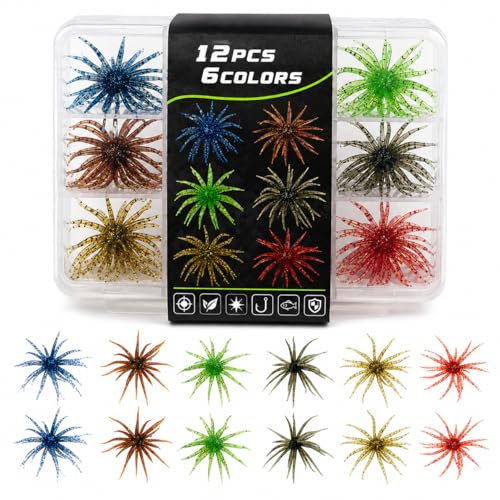 12 24PCS Soft Fishing Lures Set