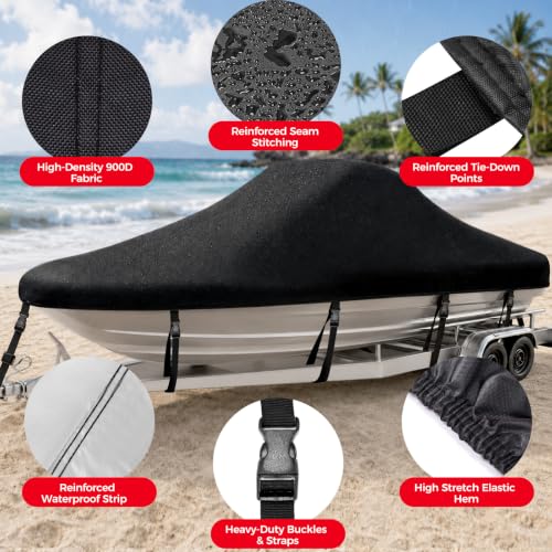 Boat Cover 17 (Fits 17'-19' L X 96" Beam Width)