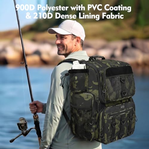 Fishing Backpack (Green+Black)