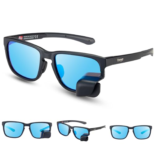 Classic Cycling Glasses with Rear (Reflective Blue)