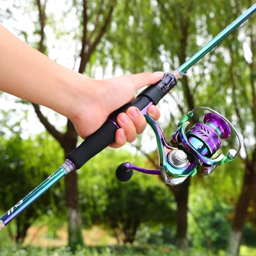 Spinning Fishing Reel Rod Combo (Spinning Combo with OXZ1000 / 1.8/5'10'')