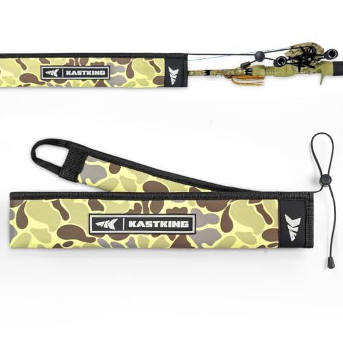 MeshGuard Camo Rod Sleeves (Khaki Camo 1 Pcs / Casting/Trolling)