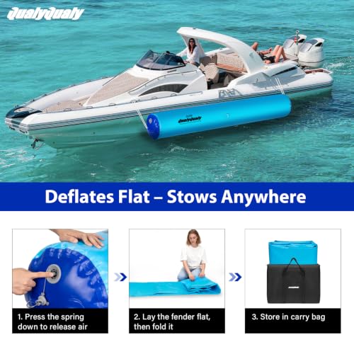 Inflatable Boat Fenders Heavy Duty PVC 6FT