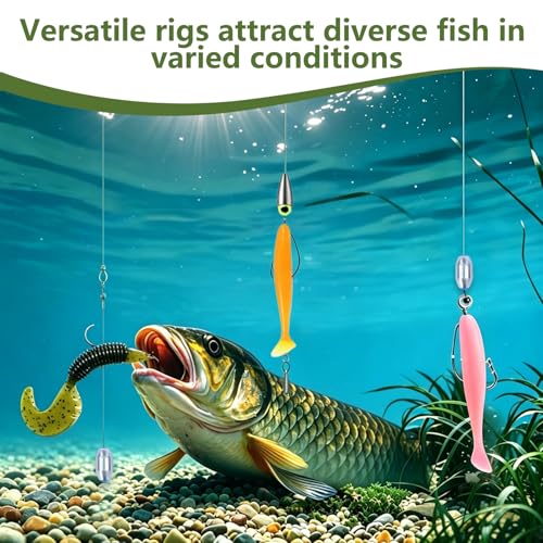 412Pcs Fishing Tackle Kit with Box (Green)