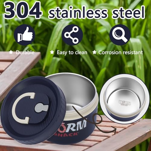 2Pcs Live Bait Storage