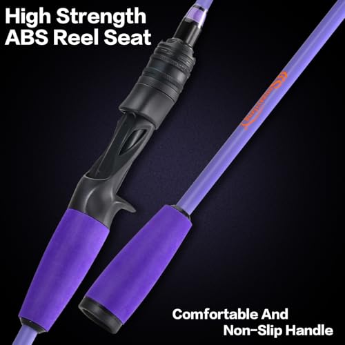 VoidFlare Performance Spinning & Casting Fishing Rod (Cast-6'0''-Medium)