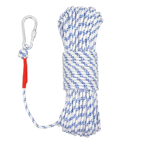 6mm Marine Floating Rope High (White / 33FT-10M)