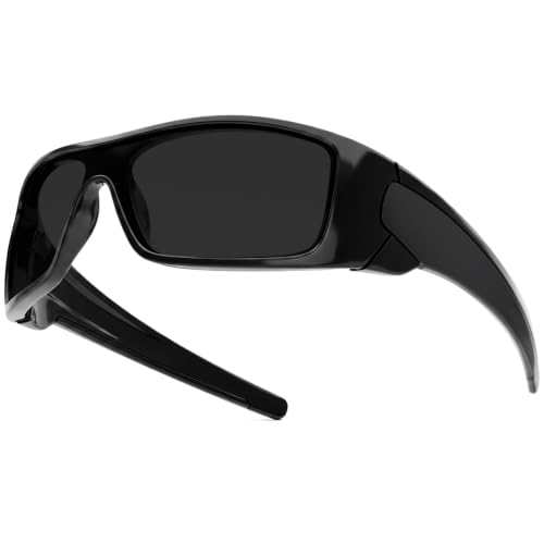 Z87 Wrap Around Safety Sunglasses for Big Heads Men TR90 Ultralight UV400 Protection 8711