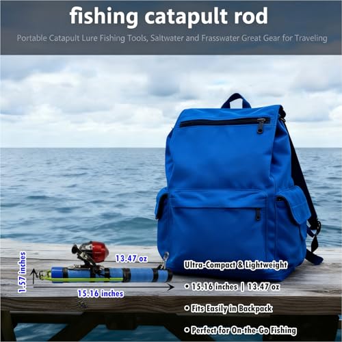Fishing Catapult Rod Spincast Reel (Standard)
