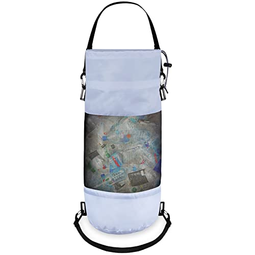 Boat Trash Bag Garbage Can Collapsible Mesh Trash Container