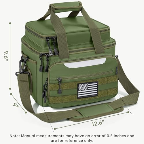 Fishing Tackle Bag Empty (Green / Bag Only)