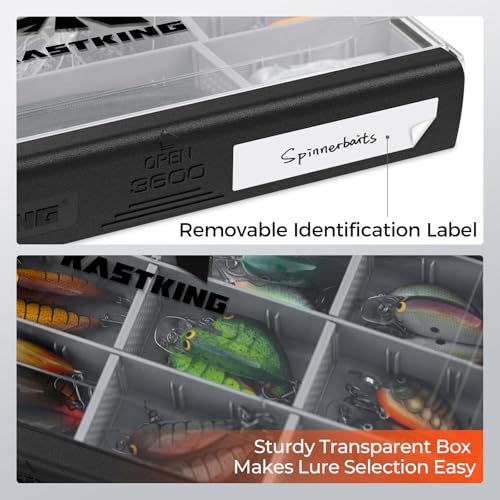 HyperSeal Waterproof Tackle Box (3600(2 Pack) / Black)