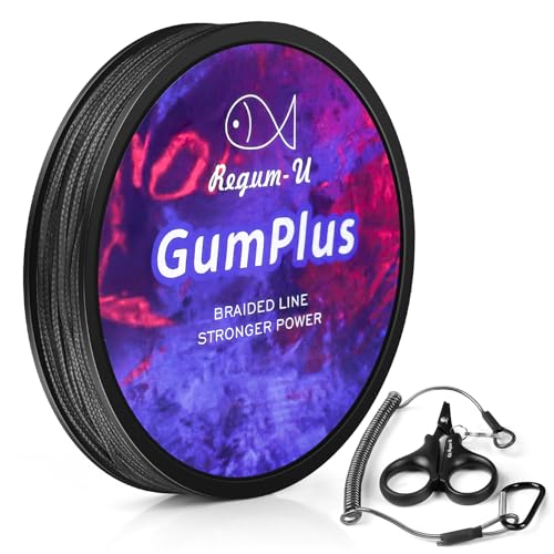 Gummax 8 Strand Braided Fishing Line (Black / 150 Yards / 120 LB)