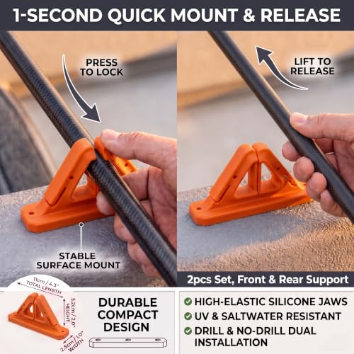Fishing Rod Holder (Orange)