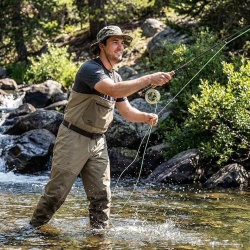 Fly Fishing Reel with Aluminum Alloy Body 5 (Black)