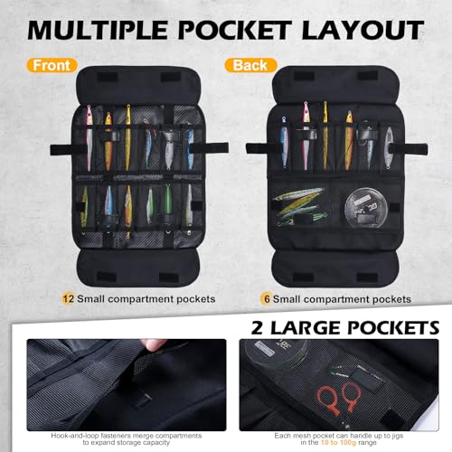 Fishing Jig Bag (A:12.99”x7.09”)