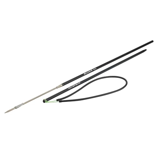 14mm Aluminum Pole Spear for Spearfishing (160cm - Harpoon Tip)