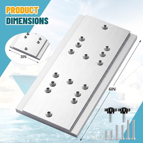 Tackle Fishing Rod Holder Adapter Plate