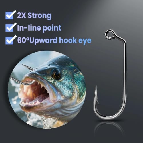 60 Degree Jig Hooks 25