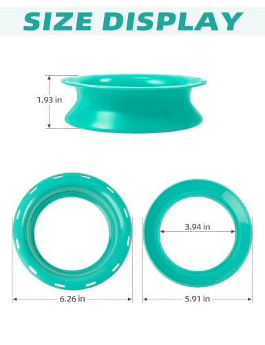 6.3in Fishing Yoyo Spool Cuban Hand Reel Yo (Cyan 6in)