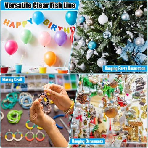 Clear Fishing Wire (0.45mm/820ft/24lb)