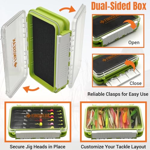 Sturdy Dual Sided Small Tackle Box Organizer
