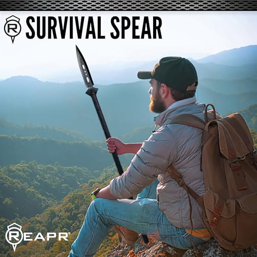 44" Fixed Blade Stainless Steel Throwing Spear