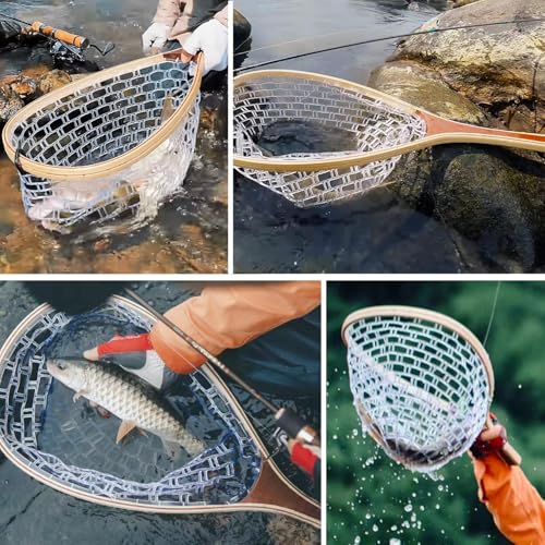 23.6in Rubber Fly Fishing Net
