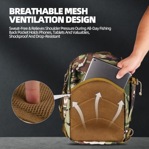 Tactical Fishing Backpack (Italian Camo)