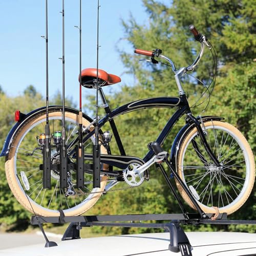 Adjustable Fishing Rod Holders for Golf Cart 4 Tube Wall Mounted Fishing Rod Holders for Boat