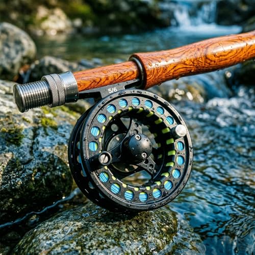 Fly Fishing Reel with Aluminum Alloy Body 5