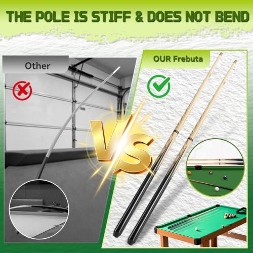 Wooden Short Pool Cue Stick (32.5")