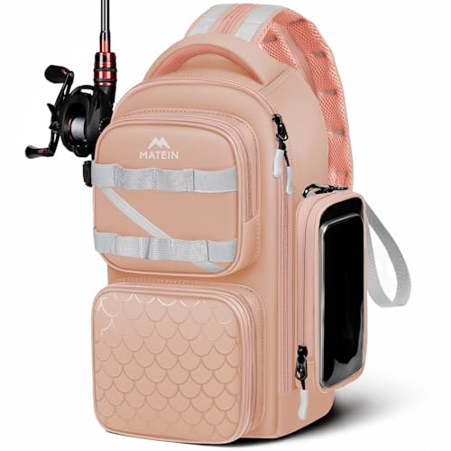 Fishing Sling Bag with Phone Pouch