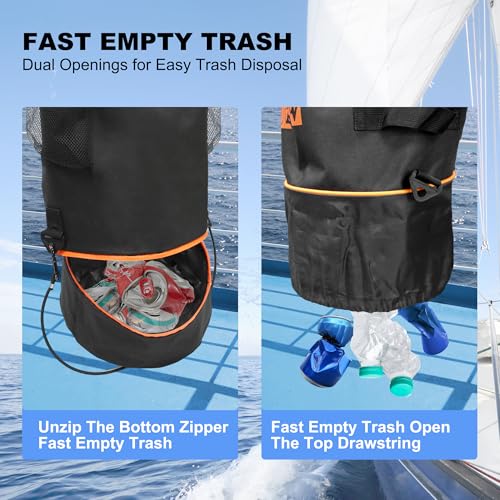 Portable Boat Trash Can