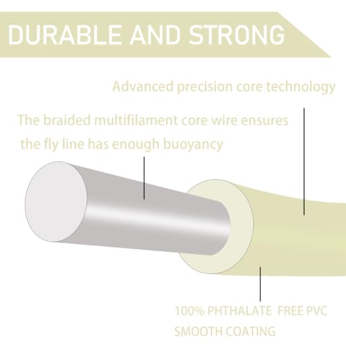 ProWeight WF Floating Fly Line with Welded Loops (Milk White / 7F)