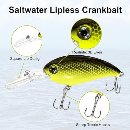 41 Pcs Fishing Lures Kit for Bass Trout & Pike (Young Style)
