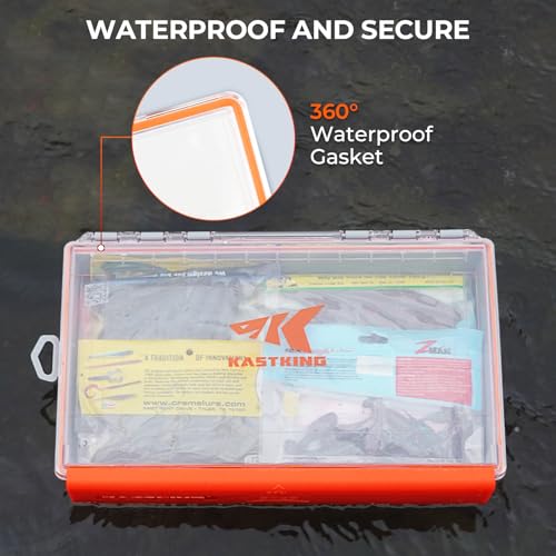 HyperSeal Waterproof Tackle Box (3700 Deep (1 Pack no compartment))