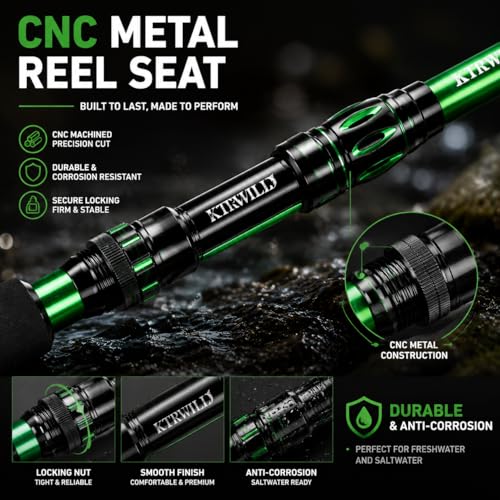 Telescopic Fishing Combo with EVA Bag (Green with Tools / 6FT)
