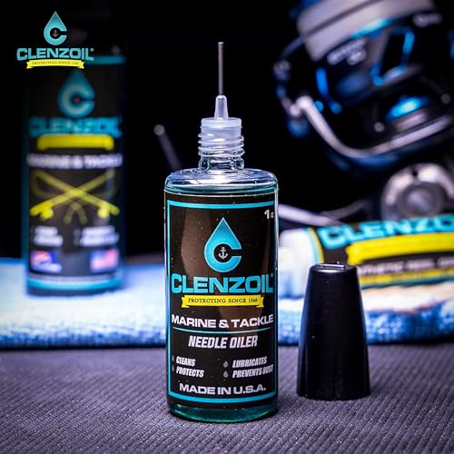 Fishing Reel Oil 2 Pack (2 x 1 oz Needle Oiler)