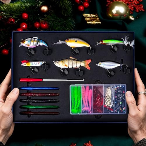 104PCS Fishing Lures Kit (6b)