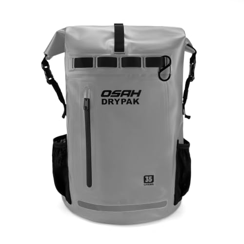 Waterproof Dry Bag Backpack 25L (Grey / 35L)