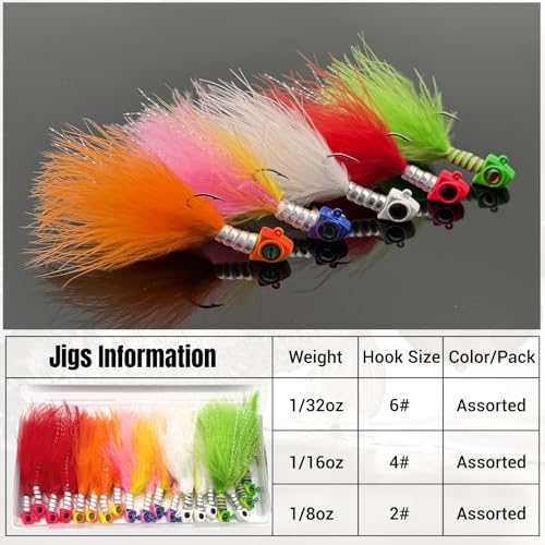 Crappie Hair Jigs
