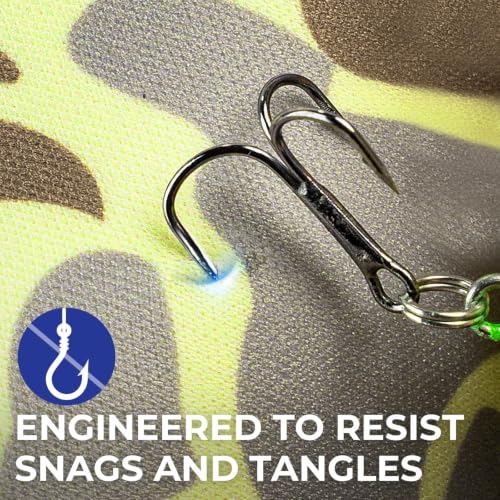 MeshGuard Camo Rod Sleeves (Khaki Camo 1 Pcs / Casting/Trolling)